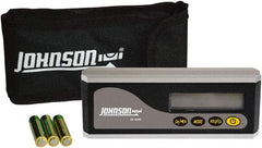 Johnson Level & Tool - 90° Max Measurement Electronic Inclinometer - Digital - Exact Industrial Supply