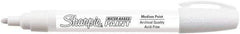 Sharpie - White Paint Stick - Medium Tip, Water Based - Exact Industrial Supply