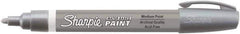 Sharpie - Silver Paint Stick - Medium Tip, Water Based - Exact Industrial Supply