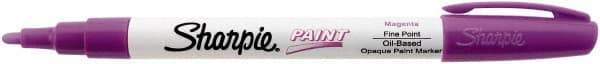 Sharpie - Magenta Paint Marker - Fine Tip - Exact Industrial Supply