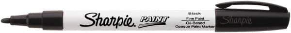 Sharpie - Black Paint Marker - Fine Tip - Exact Industrial Supply
