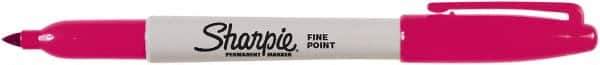 Sharpie - Magenta Permanent Marker - Fine Tip, AP Nontoxic Ink - Exact Industrial Supply