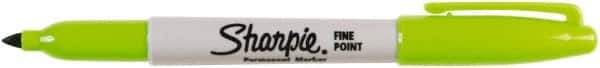 Sharpie - Lime Permanent Marker - Fine Tip, AP Nontoxic Ink - Exact Industrial Supply