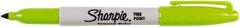 Sharpie - Lime Permanent Marker - Fine Tip, AP Nontoxic Ink - Exact Industrial Supply