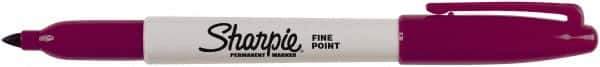 Sharpie - Berry Permanent Marker - Fine Tip, AP Nontoxic Ink - Exact Industrial Supply