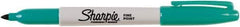 Sharpie - Aqua Permanent Marker - Fine Tip, AP Nontoxic Ink - Exact Industrial Supply