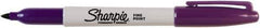 Sharpie - Purple Permanent Marker - Fine Tip, AP Nontoxic Ink - Exact Industrial Supply