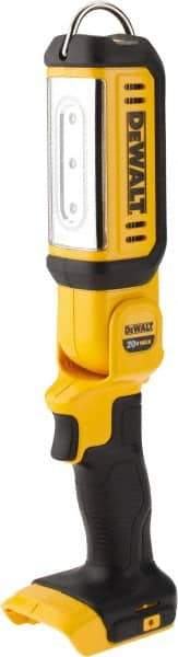 DeWALT - 20 Volts, 500 Lumens, Cordless Work Light - Black/Yellow, Up to 22 hr Run Time - Exact Industrial Supply