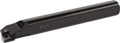 Kyocera - 2.02" Min Bore Diam, 12" OAL, 1-1/2" Shank Diam, A...PCLN Indexable Boring Bar - 2-1/2" Max Bore Depth, CNGA 43.., CNGG 43.., CNMA 43.., CNMG 43.., CNMM 43.., CNMP 43.. Insert, Pin Lock Assembly Holding Method - Exact Industrial Supply