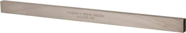 Seco - WKE45 Cobalt Rectangular Tool Bit Blank - 6mm Wide x 12mm High x 200mm OAL - Exact Industrial Supply