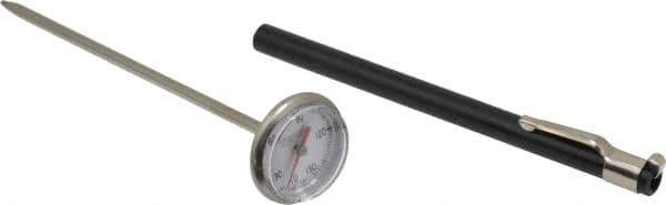 Wika - 10 to 150°C, Bimetal Pocket Thermometer - Stainless Steel - Exact Industrial Supply