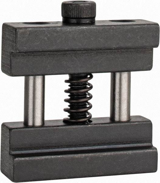 Interstate - 1 Piece Vise Work Stop - Steel, 1.42" Wide - Exact Industrial Supply