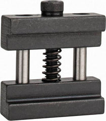 Interstate - 1 Piece Vise Work Stop - Steel, 1.42" Wide - Exact Industrial Supply