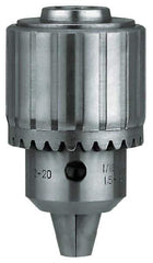 Rohm - JT3, 3/16 to 3/4" Capacity, Tapered Mount Drill Chuck - Keyed - Exact Industrial Supply