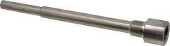 Alloy Engineering - 9 Inch Overall Length, 1/2 Inch Thread, 304 Stainless Steel Standard Thermowell - 7-1/2 Inch Insertion Length - Exact Industrial Supply