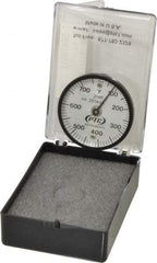 PTC Instruments - 50 to 750°F, 2 Inch Dial Diameter, Dual Magnet Mount Thermometer - 10° Division Graduation - Exact Industrial Supply