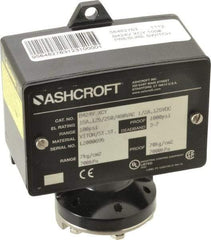 Ashcroft - 15 to 100 psi Adjustable Range, 1,000 Max psi, Watertight Single Setpoint - 1/4 Thread - Exact Industrial Supply