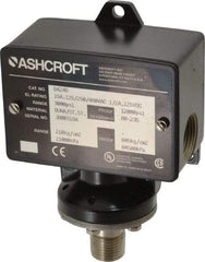 Ashcroft - 450 to 3,000 psi Adjustable Range, 12,000 Max psi, Watertight Single Setpoint - 1/4 Female - Exact Industrial Supply