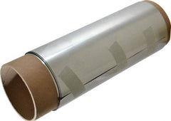 Made in USA - 25 Ft. Long x 10 Inch Wide, 1800°F Max, 321 Stainless Steel Tool Wrap - 0.002 Inch Thick - Exact Industrial Supply