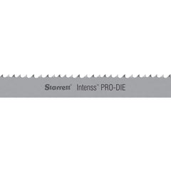 Welded Bandsaw Blade:  11'' Long x  1/2″ Wide x  0.0350″ Thick,  4 TPI Bi-Metal,  Continuous Edge,  Constant Pitch