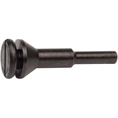 Mounting Mandrel for Cut-off Wheels and Unitized Wheels w/1/4″ Arbor Hole, 1/4″ Stem - Exact Industrial Supply