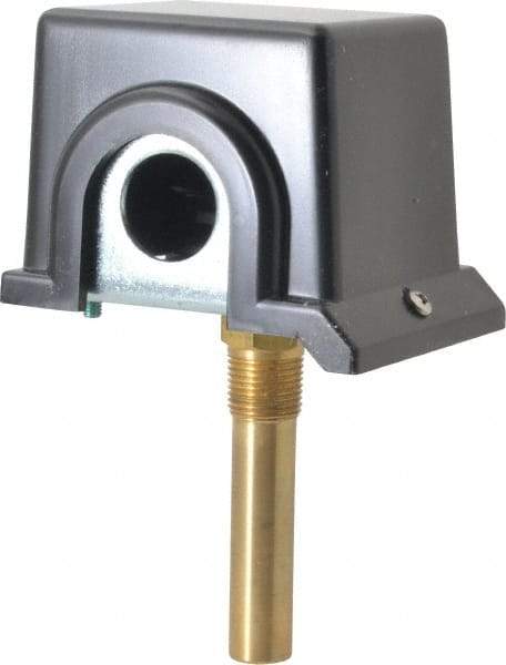 Made in USA - 0 to 225°F, General Service Temp Switch - 3/8 x 2-1/8 Stem, 10 Resolution - Exact Industrial Supply
