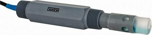 Oakton - Single Junction pH Inline and Submersible Electrode - 3/4 Inch Thread, NPT Thread - Exact Industrial Supply
