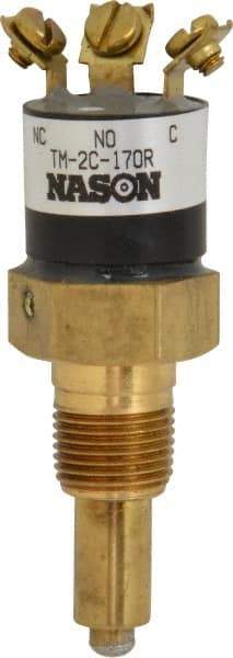 Nason - 170°F, Preset Temp Switch - 3/8 Inch Stem - Exact Industrial Supply