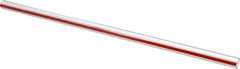 Conbraco - 270 psi Working Pressure, Red Line, Liquid Level Gage Glass - Red Line Grade - Exact Industrial Supply