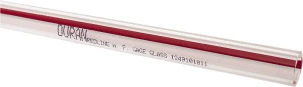 Conbraco - 205 psi Working Pressure, Red Line, Liquid Level Gage Glass - Red Line Grade - Exact Industrial Supply