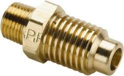 Parker - 1/4" Tube OD Access Valve Refrigerant Adapter - For Parker Brass Access Valves - Exact Industrial Supply