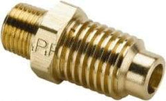Parker - 1/4" Tube OD Access Valve Refrigerant Adapter - For Parker Brass Access Valves - Exact Industrial Supply