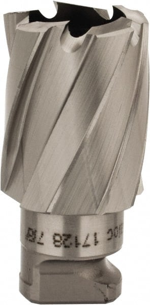 Hougen - 7/8" Diam x 3/4" Deep Cobalt Annular Cutter - Exact Industrial Supply