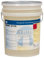 Master Fluid Solutions - Trim C115, 5 Gal Pail Grinding Fluid - Synthetic, For Machining - Exact Industrial Supply