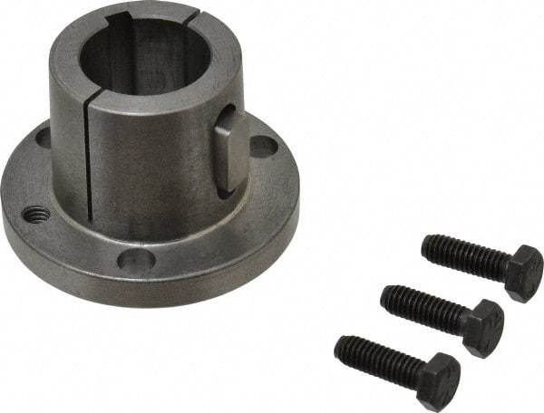 Browning - 1-1/4" Bore, 1/4" Wide Keyway, 1/8" Deep Keyway, P Sprocket Bushing - 1.856 to 1-15/16" Outside Diam, For Use with Split Taper Sprockets & Sheaves - Exact Industrial Supply
