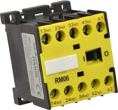 ACI - 4 Pole, 3NO/NC, 120 VAC Control Relay - 16 Amps, 600 VAC - Exact Industrial Supply