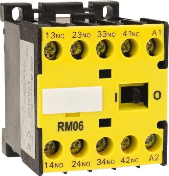 ACI - 4 Pole, 3NO/NC, 460 VAC Control Relay - 16 Amps, 600 VAC - Exact Industrial Supply