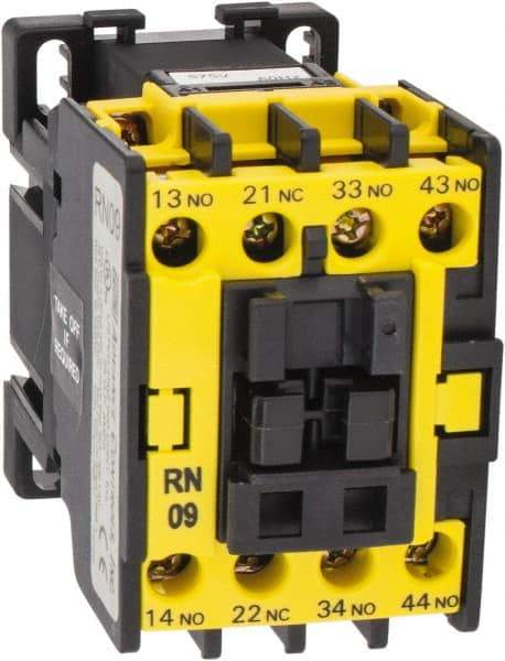 ACI - 4 Pole, 3NO/NC, 575 VAC Control Relay - 24 Amps, 600 VAC - Exact Industrial Supply
