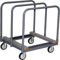 Jamco - 1,200 Lb Capacity Steel Panel Truck - Carpeted Wood Deck, 28" OAW - Exact Industrial Supply