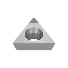 Turning Insert:  TPGA220.5DIA DX140,  Polycrystalline Diamond Uncoated Finish,  Neutral,  1/4″ Inscribed Circle,  0.0080″ Corner Radius,  60.0 &deg N/A Triangle,  Series  TPGA