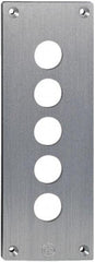 Schneider Electric - Pushbutton Control Station Front Plate - For Use with Harmony XAP - Exact Industrial Supply