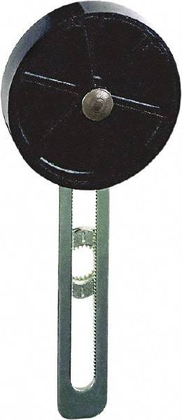 Telemecanique Sensors - 3-1/2 Inch Long, Limit Switch Roller Lever - Thermoplastic Roller, For Use with ZCE01, ZCE05 - Exact Industrial Supply