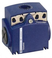 Telemecanique Sensors - 3-1/2 Inch Long, Plastic Body, Limit Switch Body - For Use with ZCE01, ZCE02, ZCE05, ZCE06, ZCE07, ZCE08, ZCE09, ZCE10, ZCE11, ZCE13, ZCE14, ZCE21, ZCE24, ZCE27, ZCE28, ZCE29, ZCE62, ZCE63, ZCE64, ZCE65, ZCE66, ZCE67, ZCEH0, ZCEH2 - Exact Industrial Supply