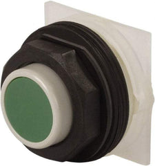 Schneider Electric - 30mm Mount Hole, Extended Straight, Pushbutton Switch Only - Green Pushbutton, Momentary (MO) - Exact Industrial Supply