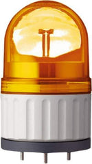 Schneider Electric - 24 VAC/VDC, 125 mAmp, Rotating Beacon LED Light - Surface Mounted, 5.81 Inch High, 84mm Diameter, 138 Flashes per min - Exact Industrial Supply