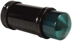 Schneider Electric - 24 VAC/VDC, 4X NEMA Rated, Strobe Tube, Green, Flashing Light - 60 Flashes per min, 70mm Pipe/Pendant, 70mm Diameter, 157mm High, IP65, IP66 Ingress Rating - Exact Industrial Supply
