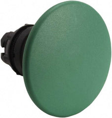 Schneider Electric - 22mm Mount Hole, Extended Mushroom Head, Pushbutton Switch Only - Round, Green Pushbutton, Nonilluminated, Momentary (MO) - Exact Industrial Supply