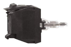 Schneider Electric - 24 V Orange Lens LED Indicating Light - Screw Clamp Connector, Vibration Resistant - Exact Industrial Supply