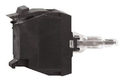 Schneider Electric - 24 V Green Lens LED Indicating Light - Screw Clamp Connector, Vibration Resistant - Exact Industrial Supply