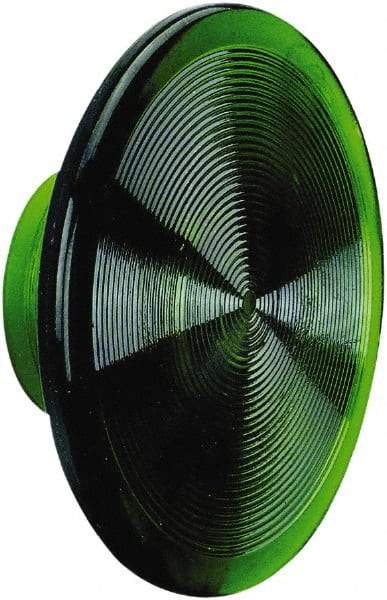 Schneider Electric - Extended Mushroom Head Pushbutton Switch 2-1/4" Knob - Green, Round Button, Illuminated - Exact Industrial Supply